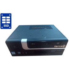 Неттоп Terra USFF / Intel Core i3-6100T (2(4) ядра по 3.2GHz) / 4GB DDR4 / 120GB SSD / Intel HD Graphics 530 / DVD-ROM б/в