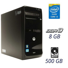 ПК HP Pro 3500 Tower / Intel Core i3-3220 (2 (4) ядра по 3.3 GHz) / 8 GB DDR3 / 500 GB HDD / Intel HD Graphics 2500 б/в