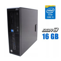 Комп'ютер HP Z230 SFF / Intel Core i5-4570 (4 ядра по 3.2 - 3.6 GHz) / 16 GB DDR3 / 240 GB SSD / Intel HD Graphics 4600 / DVD-RW / 220W б/в