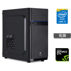 Ігровий ПК DTop Gaming i76 SSD Tower / Intel Core i5-4590 (4 ядра по 3.3-3.7 GHz) / 16GB DDR3 / 480GB SSD / GeForce GTX 1660, 6GB GDDR5, 192-bit / 500W
