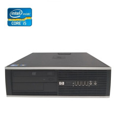 ПК HP Compaq 8100 Elite SFF / Intel Core i5-650 (2 (4) ядра по 3.2 - 3.46 GHz) / 8 GB DDR3 / 120 GB SSD / Intel HD Graphics / DVD-RW б/в