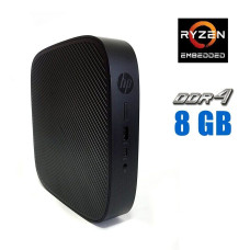 Неттоп HP t540 Thin Client USFF / AMD Ryzen Embedded R1305G (2 (4) ядра по 1.5 - 2.8 GHz) / 8 GB DDR4 / 256 GB SSD M.2 / AMD Radeon Vega 3 Graphics / 45W б/в