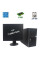Комплект ПК: Hyundai Pentino Black/ Intel 4-th gen (2 ядра 3.3GHz /2014/1150) / 8 GB DDR3 / 250 GB HDD + Монітор 19" Acer B193 (Audio)
