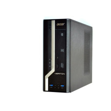 ПК Acer Veriton X2632G SFF / Intel Сore i3-4130 (2(4) ядра по 3.4 GHz) / 4 GB DDR3 / 250 GB HDD / HD Graphics 4400 / DVD-RW / Win 7 б/в