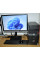 Комплект ПК: Fujitsu P556 E85+ Tower / Intel Core i3-6100 (2 (4) ядра по 3.7 GHz) / 16 GB DDR4 NEW / 240 GB SSD NEW + 500 GB HDD / Intel HD Graphics 530 + Монітор Б-клас 24" (1920x1080) TN / DVI / Різні бренди б/в