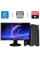 Комплект ПК ігровий: Intel Core i3-7100 (2(4) ядра по 3.9GHz) / 16GB DDR4 / 256GB SSD M.2 + 480GB SSD NEW / AMD Radeon RX 570 + Монітор BenQ 24" б/в