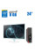 Комплект ПК: Fujitsu Esprimo D757 SFF / Intel Core i5-6400 (4 ядра по 2.7 - 3.3 GHz) / 8 GB DDR4 / 240 GB SSD / Intel HD Graphics 530 + Монітор S24D391 / 24" (1920x1080) IPS / VGA, HDMI б/в
