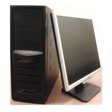 Комплект ПК: Tower/Core 2 Quad Q8200 4 ядра 2.33GHz/3GB RAM/500GB HDD+Монітор 19'/ 5:4
