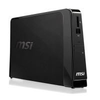 Неттоп б/в MSI Wind Box DC200 USFF /Atom 230 1 ядро 1.6 GHz/2GB DDR2/60GB SSD/GMA Graphics 950 / Wi-Fi + БП