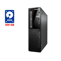 ПК Lenovo ThinkCentre E73 SFF / Intel Core i3-4130 (2(4) ядра по 3.4GHz) / 4GB DDR3 / 500GB HDD / HD Graphics 4400 / DVD-RW / Win 8 б/в