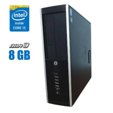 Комп'ютер HP Compaq 6200 Pro SFF / Intel Core i5-2400 (4 ядра по 3.1-3.4 GHz) / 8GB DDR3 / 320GB HDD / HD Graphics 2000 / DVD-RW б/в