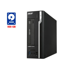 ПК Acer Veriton X2632G SFF / Intel Сore i3-4130 (2 (4) ядра по 3.4 GHz) / 8 GB DDR3 / 500 GB HDD / Intel HD Graphics 4400 / DVD-RW / Win 7 б/в