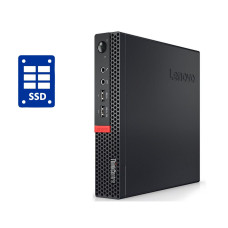 Неттоп Lenovo ThinkCentre M710q Tiny USFF / Pentium G4400T (2 ядра по 2.9GHz) / 4GB DDR4 / 256GB SSD / HD Graphics 510 / Win 10 б/в