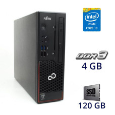 Комп'ютер Fujitsu Esprimo C720 SFF / Core i3-4160 2 (4) ядра 3.6GHz / 4GB DDR3 / 120GB SSD / 210W / Windows 10 PRO