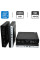 Неттоп Б-клас HP EliteDesk 800 G3 Desktop Mini USFF / Intel Core i5-6500T (4 ядра по 2.5 - 3.1 GHz) / 8 GB DDR4 / 240 GB SSD / Intel UHD Graphics 630 / DisplayPort / Windows 11 Pro / Блок живлення б/в