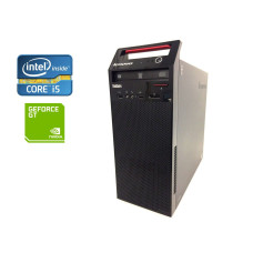 Ігровий ПК Lenovo ThinkCentre Edge 72 Tower / Intel Core i5-3570 (4 ядра по 3.4 - 3.8 GHz) / 8 GB DDR3 / 120 GB SSD / nVidia GeForce GT 710, 1 GB DDR3, 64-bit / DVD-RW б/в
