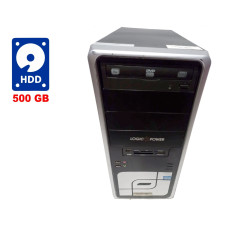 ПК LogicPower 4413 Tower Intel Core i3-3220 (2(4) ядра по 3.3GHz) / 4GB DDR3 / 500GB HDD / HD Graphics 2500 / 400W / DVD-RW б/в