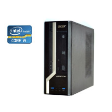 ПК Acer Veriton X2631G SFF / Intel Core i5-4570 (4 ядра по 3.2 - 3.6 GHz) / 8 GB DDR3 / 120 GB SSD / Intel HD Graphics 4600 / DVD-RW / Win 7 б/в