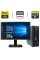 Комплект ПК: HP ProDesk 400 G3 SFF / Intel Core i5-6500 (4 ядра по 3.2 - 3.6 GHz) / 8 GB DDR4 / 480 GB SSD NEW / nVidia GeForce GT 710, 2 GB GDDR3, 64-bit / DVD-ROM + Монітор 24" (1920x1080) IPS / VGA б/в