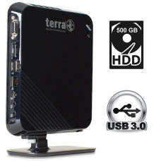 Неттоп Terra 2600R3 Greenline / Intel Celeron 1037U (2 ядра по 1.8GHz) / 4GB DDR3 / 500GB HDD / HD Graphics 2500 / USB 3 / HDMI б/в