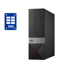 ПК Dell Vostro 3471 SFF / Intel Core i3-9100 (4 ядра по 3.6 - 4.2 GHz) / 8 GB DDR4 / 240 GB SSD / Intel UHD Graphics 630 / DVD-ROM / Win 10 Pro б/в