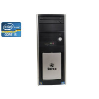 ПК Terra Tower / Intel Core i5-650 (2(4) ядра по 3.2-3.46 GHz) / 8GB DDR3 / 500GB HDD / HD Graphics / DVD-ROM / 400W б/в