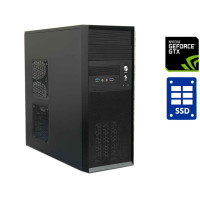 Ігровий ПК Gigabyte GA Tower / Core i3-7100 (2(4) ядра по 3.9GHz) / 8GB DDR4 / 256GB SSD / GeForce GTX 750 Ti, 2GB GDDR5, 128-bit б/в
