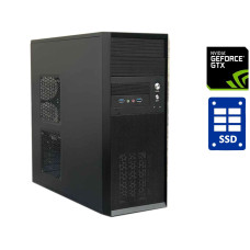 Ігровий ПК Gigabyte GA Tower / Core i3-7100 (2(4) ядра по 3.9GHz) / 8GB DDR4 / 256GB SSD / GeForce GTX 750 Ti, 2GB GDDR5, 128-bit б/в