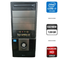 Комп'ютер Intel Core i7-3770K (4(8) ядра по 3.5-3.9GHz) / 8GB DDR3 / 128GB SSD NEW / AMD Radeon HD 7850, 1 GB GDDR5, 256bit / 430W б/в