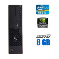Комп'ютер Fujitsu Esprimo E700 E90+ DT / Intel Core i5-2400 (4 ядра по 3.1-3.4 GHz) / 8GB DDR3 / 320GB HDD / GeForce GT 610, 1 GB DDR3, 64-bit б/в