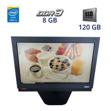 Моноблок б/в Lenovo ThinkCentre M810z / 21.5" (1920x1080) VA/Core i5-6400 4 ядра 2.7 -3.3 GHz/8GB DDR3/120GB SSD/Wi-Fi