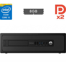 Системний блок HP EliteDesk 800 G1 SFF / Intel Core i5-4590 (4 ядра по 3.3 - 3.7 GHz) / 8 GB DDR3 / no HDD / Intel HD Graphics 4600 / 240W / DisplayPort б/в
