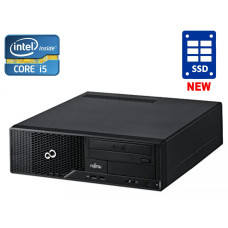 ПК Fujitsu Esprimo E500 E85+ SFF / Core i5-2400 (4 ядра по 3.1-3.4GHz) / 8GB DDR3 / 120GB SSD NEW / HD Graphics 2000 / DVD-ROM б/в