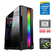 Ігровий ПК Intel Core i5-4 Gen / 8 GB DDR3 / 500 GB SSD / nVidia GeForce GTX 1060, 6 GB GDDR5, 192-bit б/в