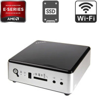 Неттоп Zotac ZBOX nano AD10 USFF / AMD E-350 (2 ядра по 1.6 GHz) / 4 GB DDR3 / 120 GB SSD / AMD Radeon HD 6310 / HDMI / DisplayPort / Wi-Fi / Блок живлення в комплекті б/в