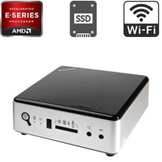 Неттоп Zotac ZBOX nano AD10 USFF / AMD E-350 (2 ядра по 1.6 GHz) / 4 GB DDR3 / 120 GB SSD / AMD Radeon HD 6310 / HDMI / DisplayPort / Wi-Fi / Блок живлення в комплекті б/в