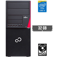 Комп'ютер Fujitsu Esprimo P720 E90+ Tower / Intel Core i5-4590 (4 ядра по 3.3 - 3.7 GHz) / 32 GB DDR3 / 500 GB HDD / Intel HD Graphics 4600 / DisplayPort б/в