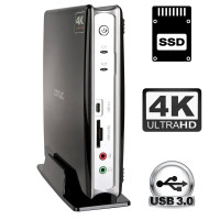 Неттоп Zotac ZBOX BI322 USFF / Intel Celeron N3050 (2 ядра по 1.6-2.16GHz) / 4GB DDR3 / 120GB SSD / Intel HD Graphics / USB 3 / DisplayPort / HDMI б/в