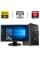 Комплект ПК: Fujitsu Esprimo P757 E85+ Tower / Intel Core i5-6400 (4 ядра по 2.7 - 3.3 GHz) / 16 GB DDR4 / 256 GB SSD M.2 NEW + 500 GB HDD / AMD Radeon HD 7350, 1 GB GDDR3, 64-bit + Монітор LG 24MB35PM-B / 24" (1920x1080) IPS б/в