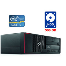 ПК Fujitsu Esprimo E900 E85+ SFF / Intel Core i5-2400 (4 ядра по 3.1 - 3.4 GHz) / 8 GB DDR3 / 500 GB HDD / Intel HD Graphics 2000 / DVD-ROM б/в