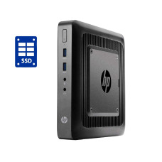 Неттоп HP Thin Client t520 USFF / AMD GX-212JC (2 ядра по 1.2-1.4 GHz) / 4GB DDR3 / 16GB SSD / Radeon HD 9000 / Win 7 б/в