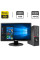 Комплект ПК: Fujitsu Esprimo E720 SFF / Intel Core i5-4460 (4 ядра по 3.2-3.4 GHz) / 16GB DDR3 / 240GB SSD NEW / HD Graphics 4600 + Монітор LG 24MB35PM-B / 24" IPS / VGA / DVI + Клавіатура, мишка, кабелі підключення, Wi-Fi адаптер б/в
