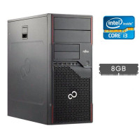 Системний блок Fujitsu Esprimo P710 E90+ Tower / Core i3-3220 (2(4) ядра по 3.3GHz) / 8GB DDR3 / 250GB HDD / HD Graphics 2500 / 280W / DVI / DisplayPort б/в