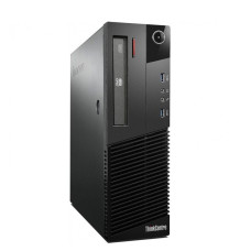 ПК Lenovo ThinkCentre M83 SFF / Celeron G1820 (2 ядра по 2.7GHz) / 4GB DDR3 / 250GB HDD / HD Graphics / DVD-RW / Win 10 Pro + WiFi D-Link DWA-140 б/в