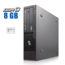 ПК Fujitsu Esprimo E700 E85+ SFF / Intel Core i3-2100 (2(4) ядра по 3.1GHz) / 8GB DDR3 / 240GB SSD / HD Graphics 2000 / DVD-ROM б/в