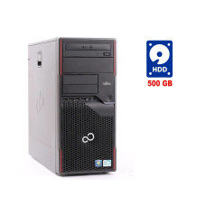 ПК Fujitsu Esprimo P556 Tower / Pentium G4400T (2 ядра по 2.9GHz) / 8GB DDR4 / 500GB HDD / HD Graphics 510 / DVD-ROM / Win 10 б/в