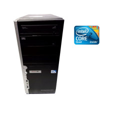 ПК Prime PC Tower / Intel Core 2 Quad Q9400 (4 ядра по 2.66 GHz) / 4 GB DDR3 / 500 GB HDD / Intel HD GMA X4500 / DVD-RW / 400W б/в