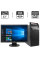 Комплект ПК: Lenovo ThinkCentre E73 Tower / Core i3-4130 (2(4) ядра по 3.4GHz) / 4GB DDR3 / 250GB HDD / HD Graphics 4400 + Монітор Б-клас Asus 22" TN б/в