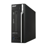 Системний блок Acer Veriton X2632G SFF / Intel Сore i3-4160 (2(4) ядра по 3.6 GHz) / 4 GB DDR3 / 120 GB SSD / Intel HD Graphics 4400 / VGA / DVI / USB 3.0 / DVD-RW б/в