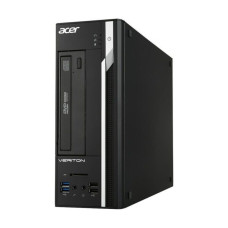 Системний блок Acer Veriton X2632G SFF / Intel Сore i3-4160 (2(4) ядра по 3.6 GHz) / 4 GB DDR3 / 120 GB SSD / Intel HD Graphics 4400 / VGA / DVI / USB 3.0 / DVD-RW б/в